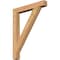 Ekena Millwork Traditional Block Smooth Bracket, Western Red Cedar, 3 1/2"W x 28"D x 36"H BKT04X28X36TRA05SWR - alternate 1